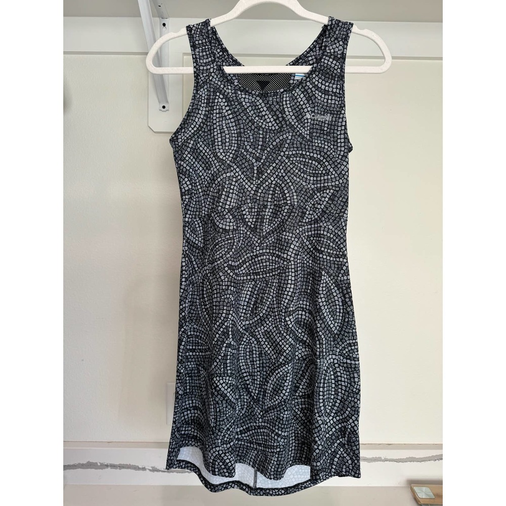 Columbia PFG Women's Dress Size XS Black Gray Fishing Tennis Golf